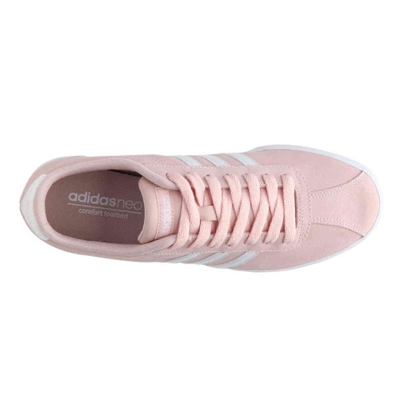 adidas Shoes - Adidas Neo Courtside Suede Pink Superstar